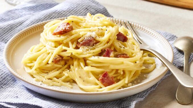 recette spaghetti carbonara
